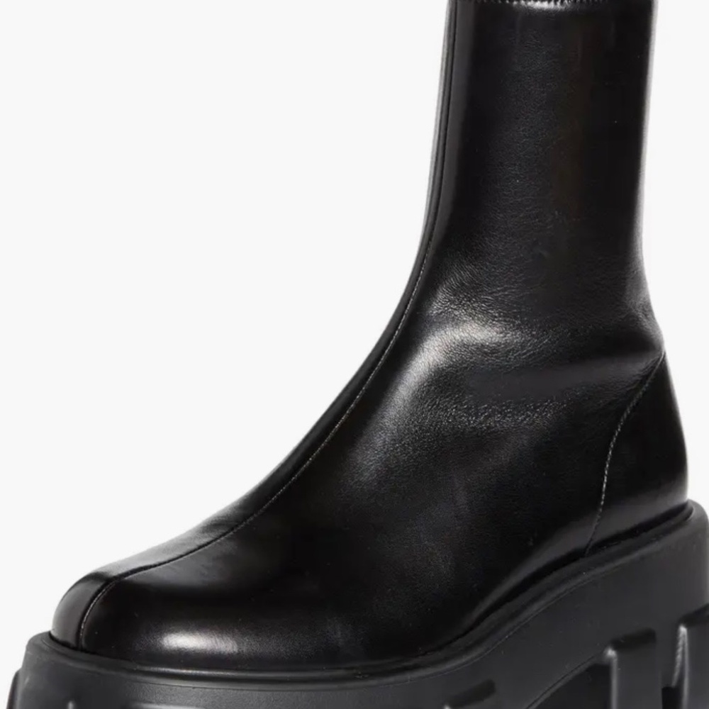 New Prada Monolith Lug Sole Boot 38.5 - Picture 2 of 7